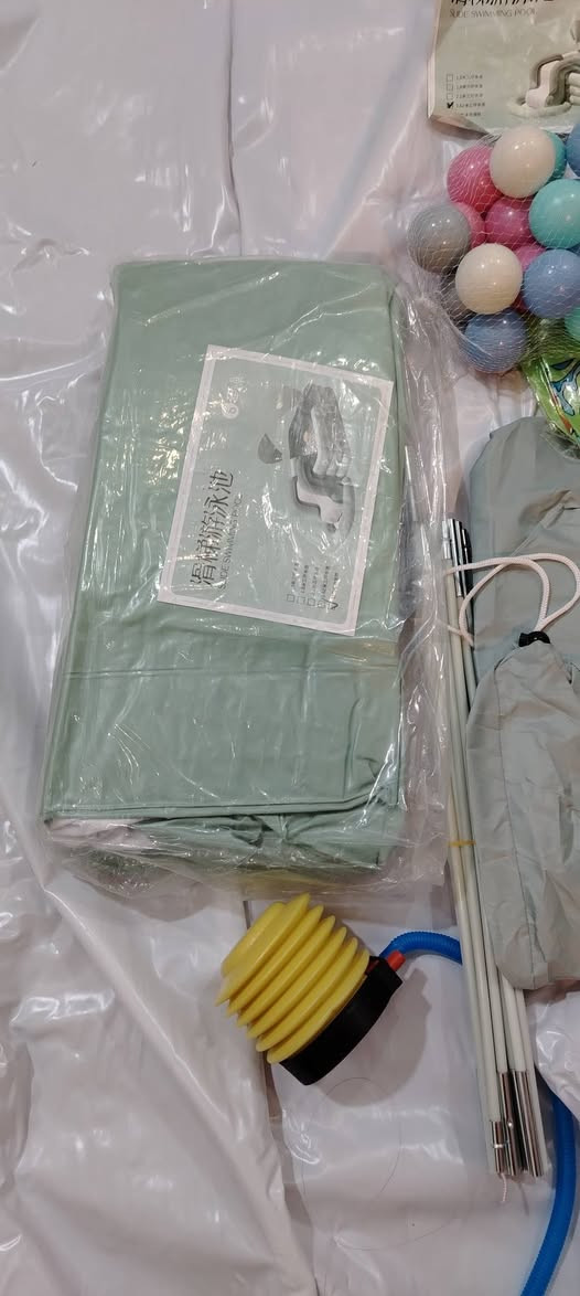 مسبح بهل شكل جديد لوك كامل ملحقات الطول 260 العرض 1.5 او٢ مقايسه بظبط اعلى سعر حبايب
