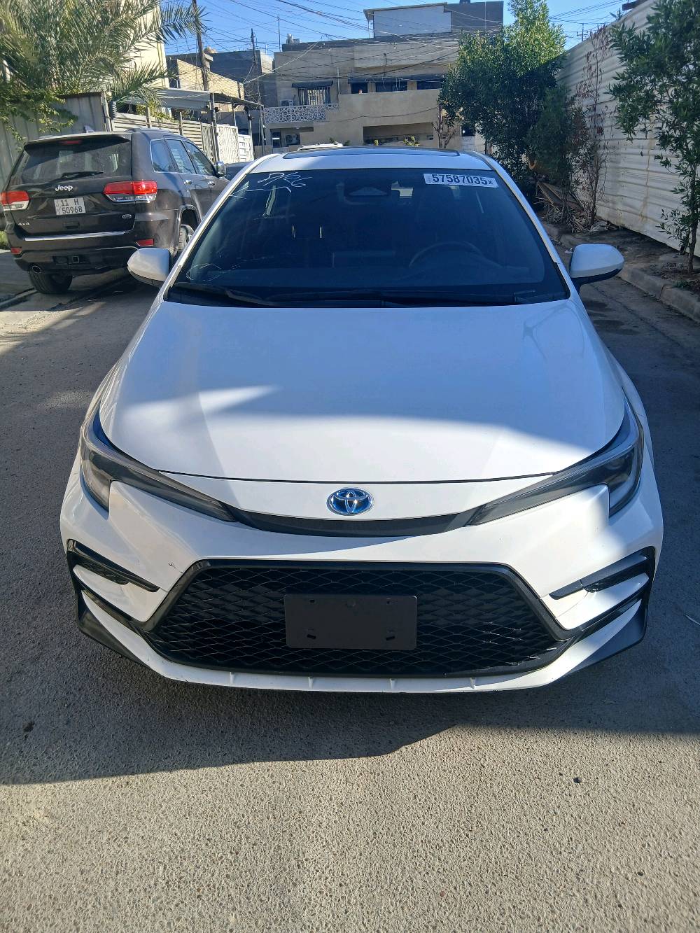  
تيوتا كورلا وارد امريكي 
موديل 2024هايبرد
فئته SEفول مواصفات 
دخول جديد تترقم اي محافظه من عدا الاقليم 
بعده على حادثه ممصلحه 
بدون ايرباك بدون دواخل بدون شواصي 
ماشيه 63mi
مواصفات 
فتحه 
اشاير بل مري 
ثلاث انظمة قياده 
ايكو 
سبورة
نورمال 
رادار امامي رادار خلفي رادار رادارجانبي 
شاحن واير ليس 
مثبت سرعه 
مانع تزحلق 
كشنات رياضي 
هند بريك بصمه 
اتو هولد 
بيه هواي مواصفات
العنوان:بغداد العامريه 
الاستفسار: ***********
