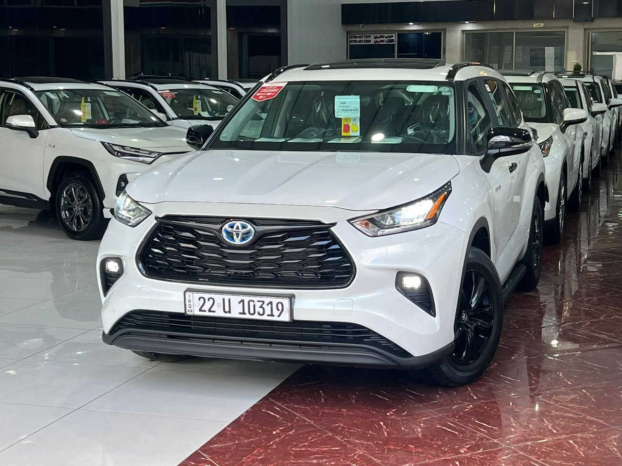 تويوتا هايلندر شركة جيهان
موديل : 2024
ماشي : 6000  كيلومتر
السيارة : رقم اربيل باسمي
السيارة : مكفولة كفالة عامة
محرك : 4 سلندر بنزين + هايبرد
حجم محرك : 2500
ضمان باتري : 8 سنوات
ضمان گير+محرك : 3 سنوات
عنوان : اربيل داخل معرض/شركة سامان ابراهيم محمد
***********
***********
