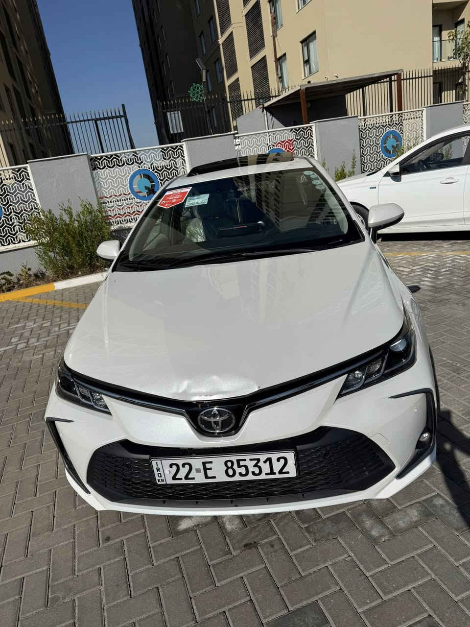 سلام عليكم
كورلا للبيع 2023 شركة sis
سياره ماشيه32الف وقابله لزياده  
فول مواصفات 1/1
بيه طخه بل بنيد مامصلحه موجوده من ضمن صور 
سياره رقم اربيل 
هزه وسنويه جديده 
سلايت 
شاشه 
كاربلاي 
اشاير بل مري 
سياره بصمه 
ابواب بصمه 
محرك 1800
سياره جديده 
سعر 173وبيه مجال 
مكان بغداد حي جهاد 
رقم الهاتف ***********
