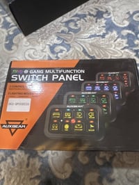 لوحة تبديل LED • Auxbeam RGB • ٨ قنوات