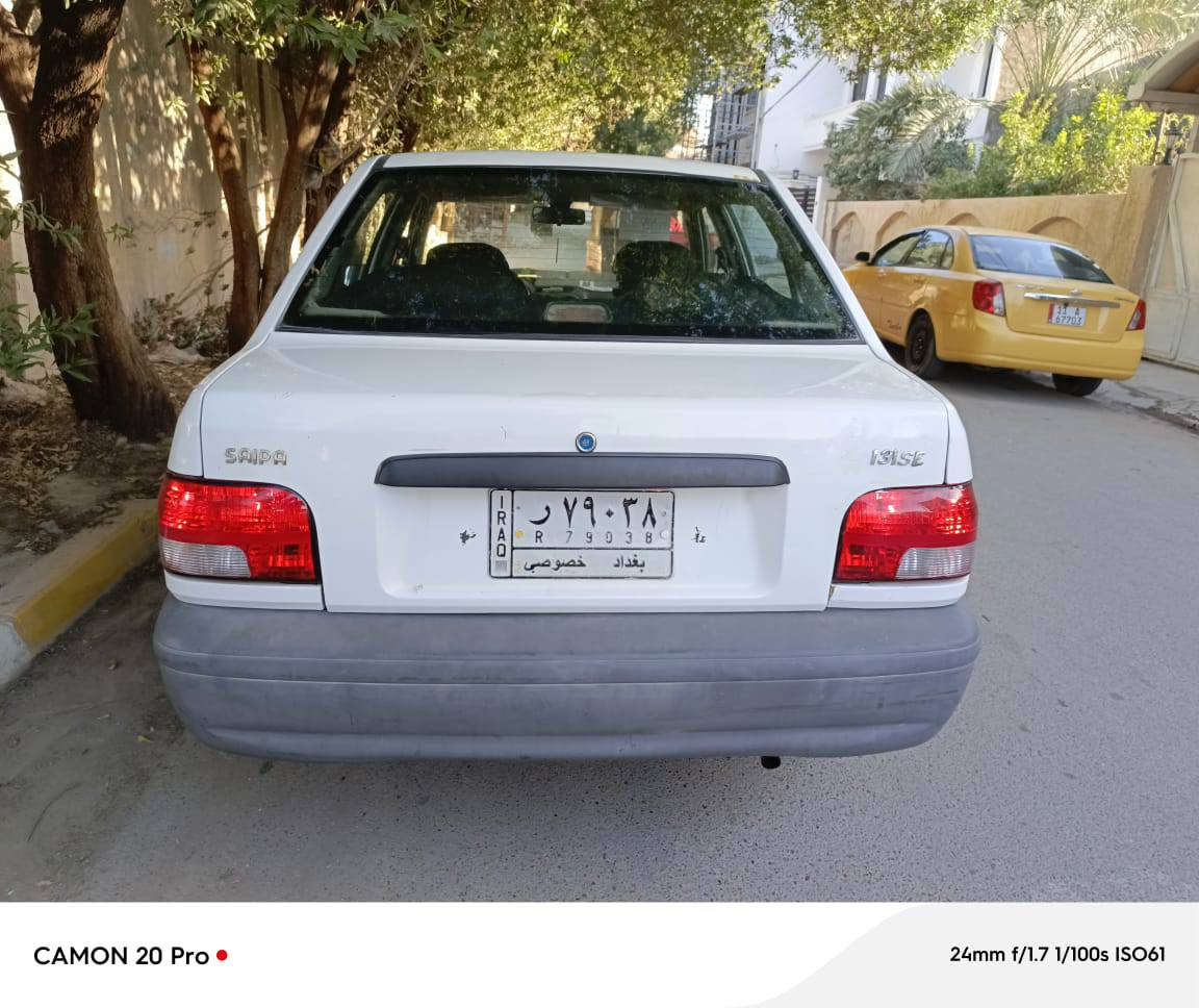 سلام عليكم سايبة موديل 2015 رقم بغداد تحويل مباشر لازبغ ولا ضربة داخلها كلش حلوه  ترايهة حلو تخم ويل اسود صبغ حراري شواصي لوك السعر 42 وبيه مجال للطيبين رقم الهاتف *********** بغداد
