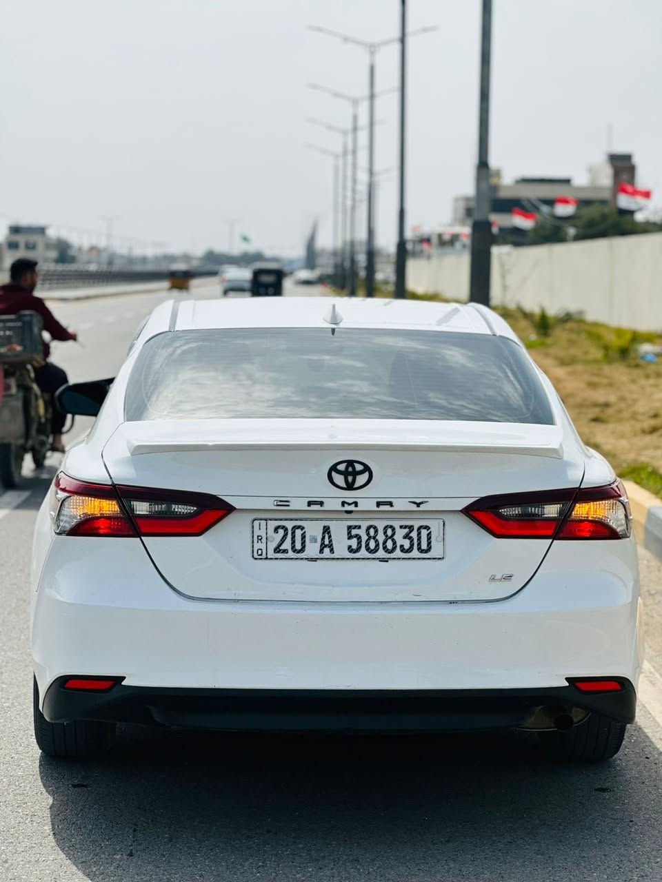 كامري مديل ٢٣ بانزين ماشيه ٥٨ الف سياره بدون نقص مكان سياره ديالئ بعقوبه  سعر ١٦٧ مجال بصيط تلفون ***********
