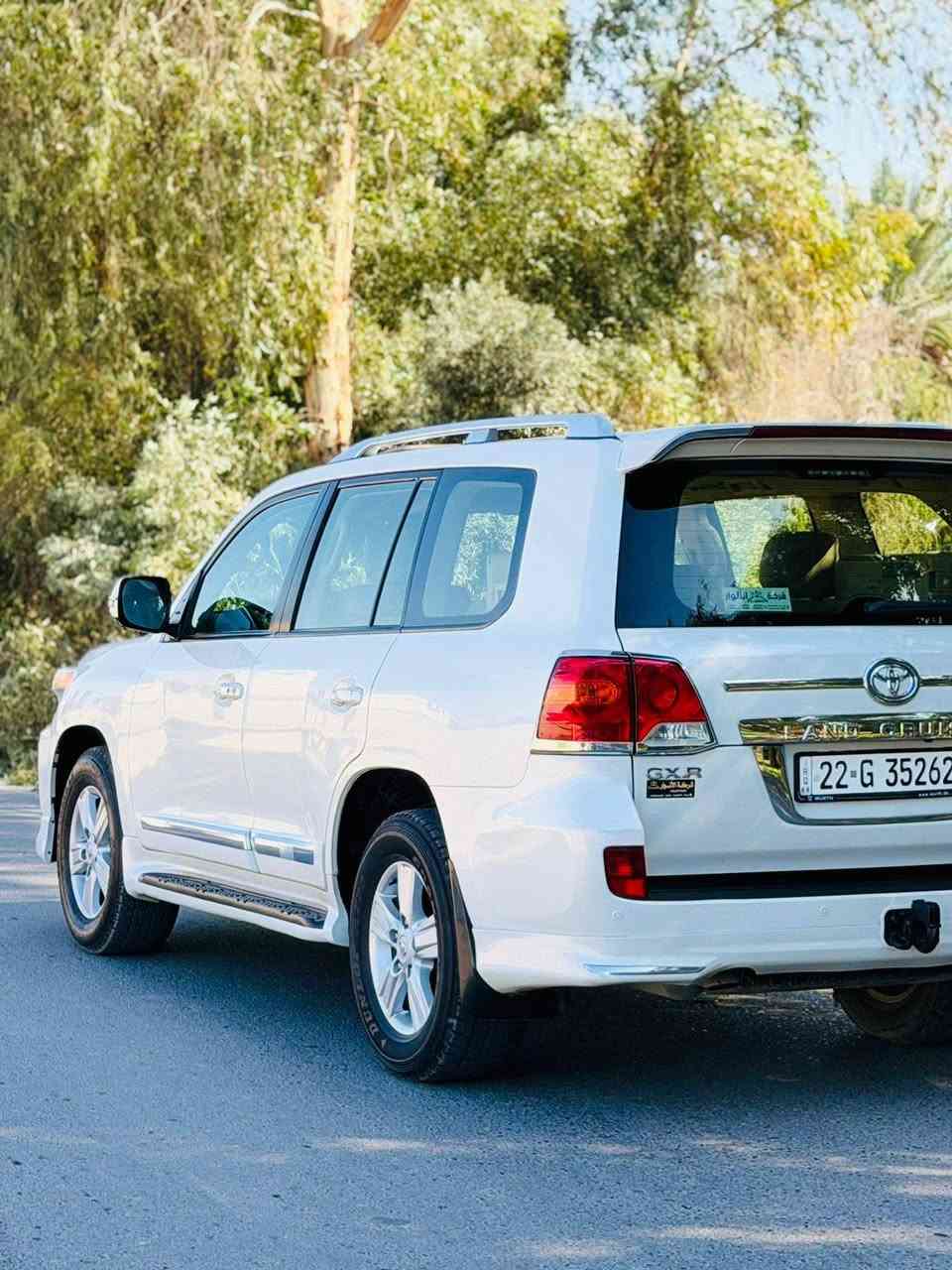 السلام عليكم للبيع او مراوس

لاندكروز 2014 بريم 

ابيض فول 1/1

فتحه سقف
بصمه
بصمه ابواب
8 ايرباك
جلد
كشن كهرباء
3 قطع تبريد
ثلاجه
زراكات
ماشيه 117 الف حقيقي شرط الفحص
مري شفط
تحكم ستيرن
شاشه كبيره
كامره خلفيه

محرك 6 سلندر شرط بلاد 

كير ومحرك وصدر وتايرات وتبريد كله 100/100

رقم أربيل الدولي تحويل مباشر
السعر 370
بيهه جاملغ مبدل مال شركة 
السونر مرفق مع الصور 
العنوان بغداد الصابيات قرب جسر الدوار مال مرور التاجي

*********** بغداد, العراق
