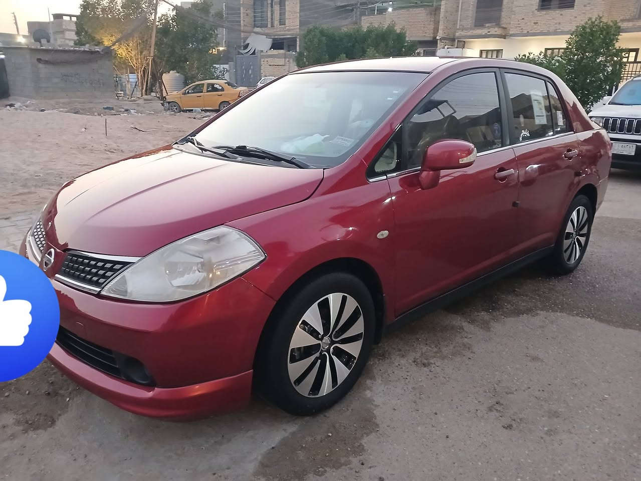 للبيع. نيسان تيدا ياباني اصل وارد خليجي ٢٠٠٨
رقم شمالي انكليزي جديد 
واتعهد بالوكالة او التحويل

سيارة جاهزة من 
محرك وكير وتبريد وحدادة واطارات وباتري ودوشمة وشاشة وكامراه 4K ومنظومة زنون اصلي 
وفلاتر وزيوت  وغرفتها جديدة و واسعة 
والسيارة خالية من اي عيب شرعي
  فقط مصبوغة جمالية فرن الماني اثر جراد

سيارة روعة بالرزانة والنعومة واقتصادية
 وقطع الغيار بصور عامة كله حاوية واصلي ياباني متوفر
جدا جدا مناسبة 
انسب من الكوري والصيني والايراني
للتواصل *********** 
مكان  السيارة في البصرة
