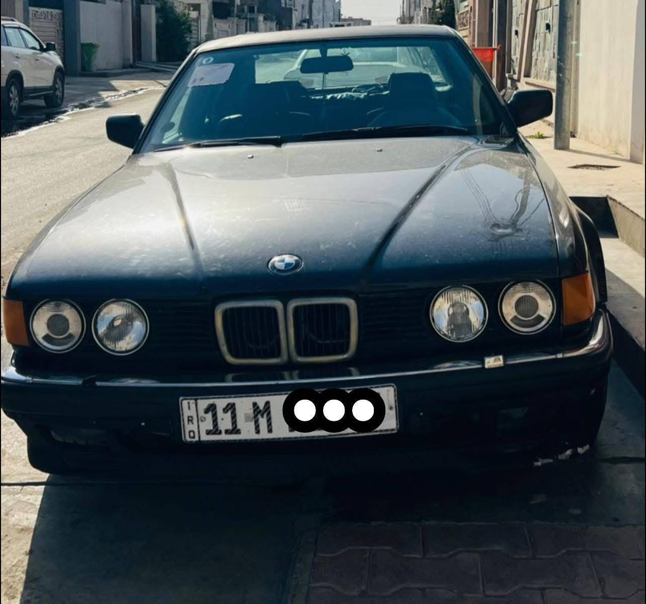 BMW 730
المحرك البيها 3500
موديل 1993
السنوية بإسمي 
تبريد قطعتين شغال وكلش تمام
صدرها نص عمر
كهربائياتها جيدة
محركها ممتاز جداً
السعر 47 وبيها مجال
اليحب يتواصل على الرقم ***********
