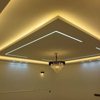 07747737782 سلام عليكم جميع الديكورات جبس بورد مواد وعمل  تركيب  وطلس ...