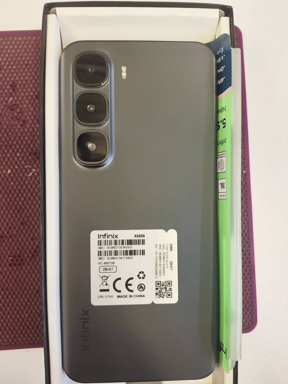 انفنكس هوت 60 برو بلس للبيع بعده جديد مستعمل يوم مواصفات بصور واضحه جهاز غني عن تعريف


**إذا كنت صاحب هذا الإعلان وتريد حذفه لأي سبب، رجاءا أرسل رسالة إلى الدعم الفني**