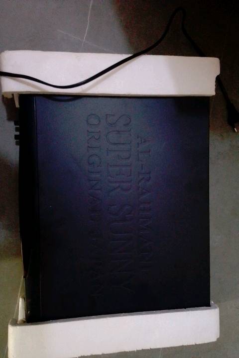 سلام عليكم جهاز مشغل اقراص VCD-787
MP3+AMP
جهاز شغال اي عطل مابي غير مستخدم فقط مره واحده 