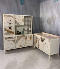 كاونتر ١٫٥م • سنك ١٫٢م • مرمر صناعي