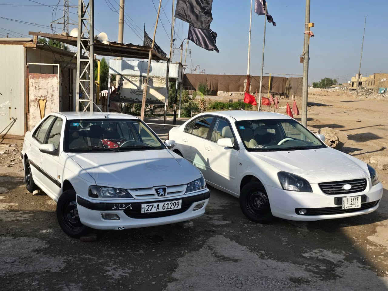 السلام عليكم بيجو بأرص موديل 18حره باسمي السياره جاهزه كهربائيات لايت زنون كير تخم تاير تبريد  حداديه بيه جاملغ امامي فقط مبدل ماعابر  مكاني ناصرية سعر 63وبيه مجال ***********
