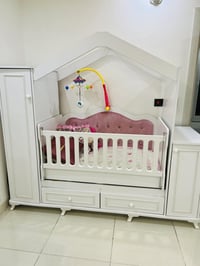 سرير اطفال • تركي • خشب اصلي