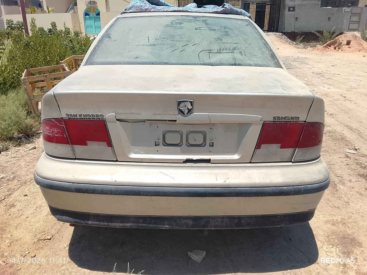 سلام عليكم سياره سمند مال مزاد 2005كفاله لاصبغ ولا ضربه بيهه فقط كازكيت مكان سياره حله.***********
