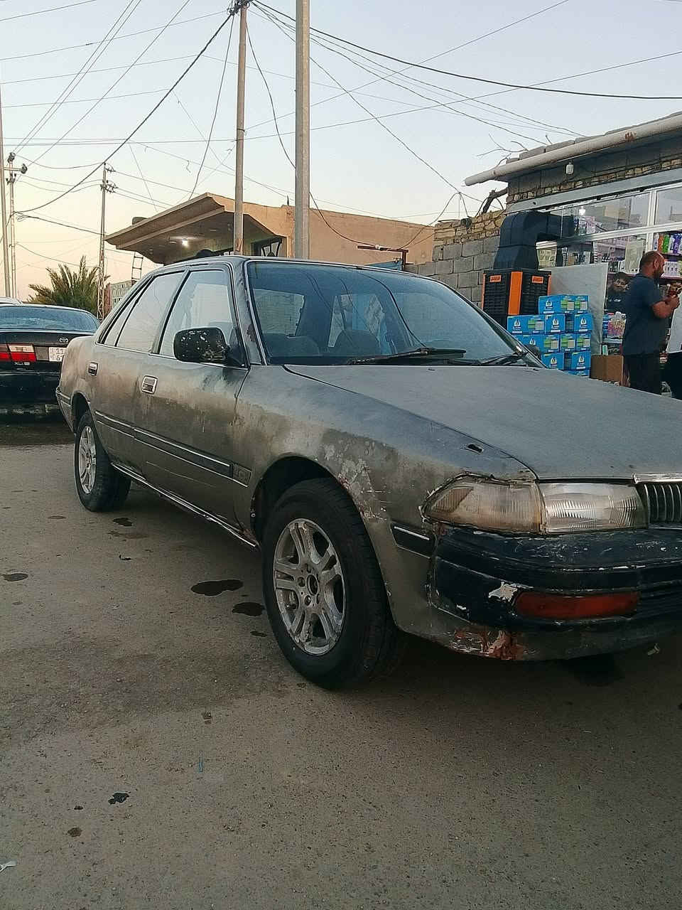 للبيع ياباني كرونه مديل 90
لسياره جاهزه تخم  تاير  صدر جديد

كهربايات كله شغاله
***********
السعر 20 وبيه مجال قليل

كوت الموفقيه
