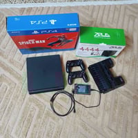 بلي 4 مهكر 500 كيكا نضام 9 جوستكات اصليات ثنين وقاعده تبريد والهارد وأ...