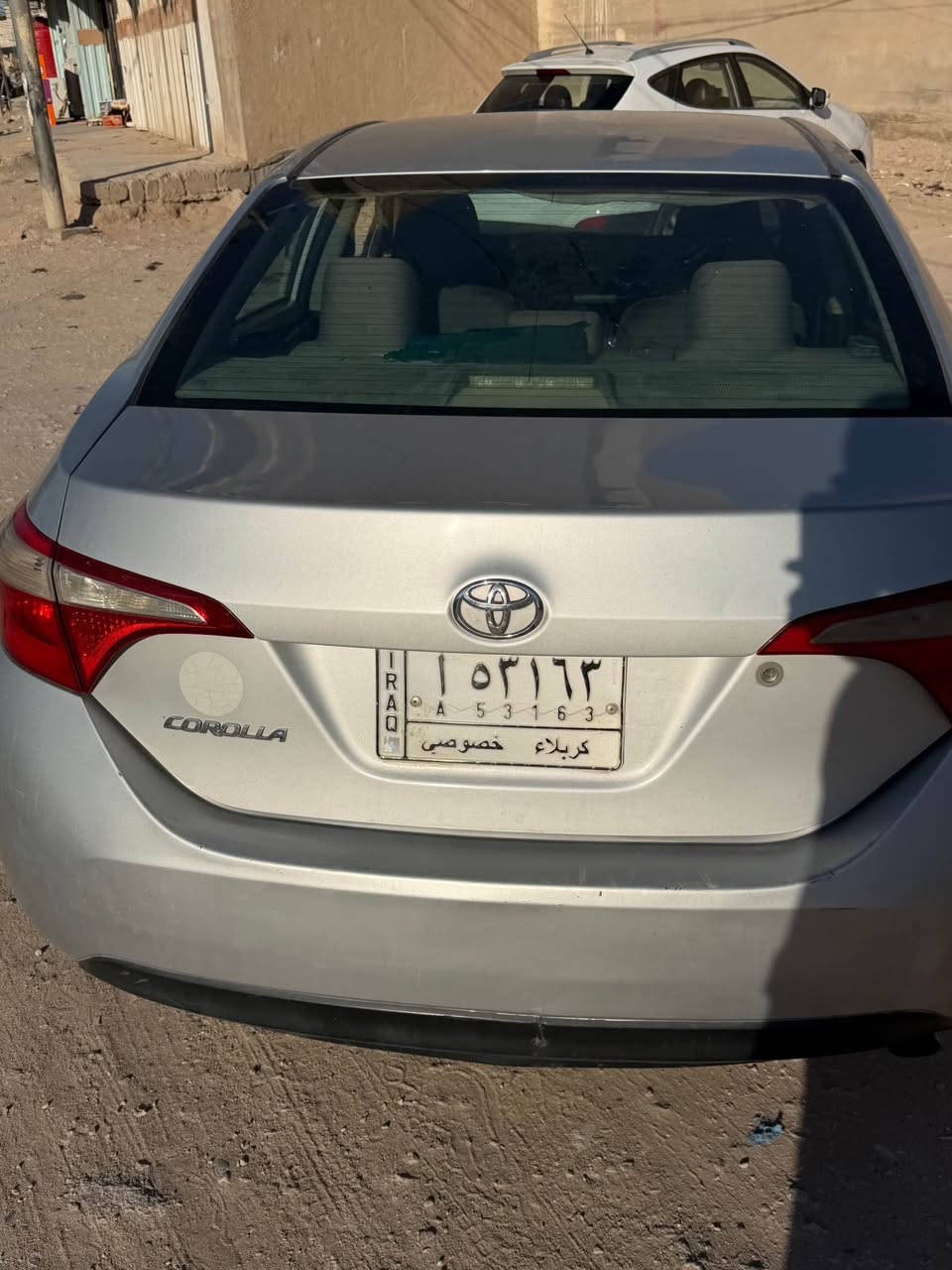 وارد امريكي
حادثه مال امريكا جاملغ خلفي 
وبيه جاملغ وبنيد بل عراق بدون ارباك 
رقم كربلاء 
مكينه 1800
نقصه حداديه 
سعر 88 وبيه مجال قليل 
مكان السياره كربلاء 
*********** كربلاء, العراق

