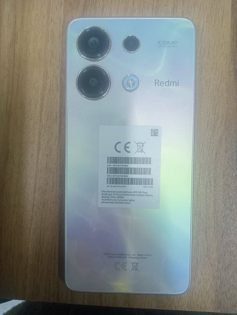 سلام عليكم Xiaomi Redmi 13 
ذاكرته 256 /8 

نضيف مامفتوح فقط بي فطور بساشه ماياثر على المس ولا ياثر على البصمه سعره 120 نهايته


**إذا كنت صاحب هذا الإعلان وتريد حذفه لأي سبب، رجاءا أرسل رسالة إلى الدعم الفني**