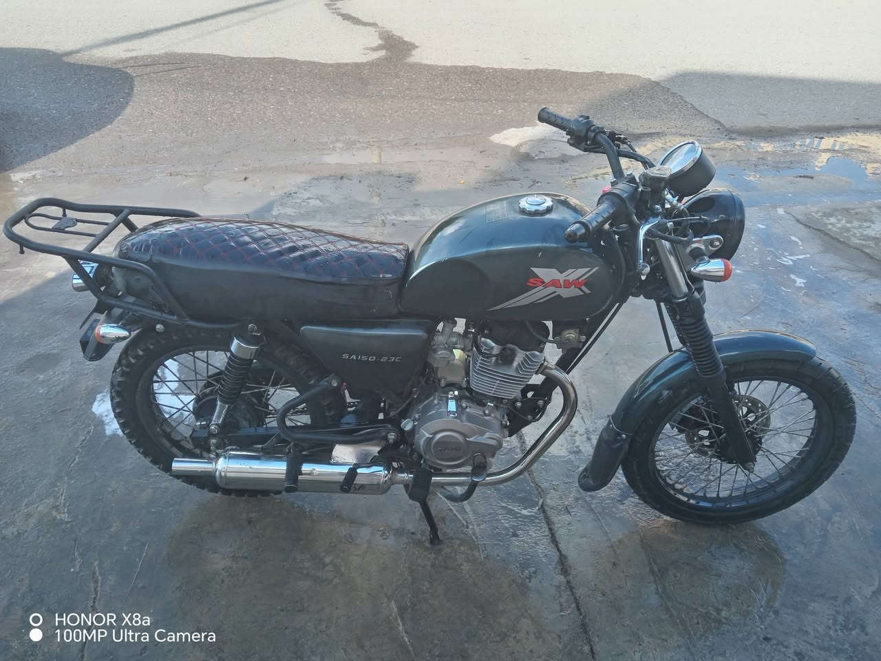 السلام عليكم ماطور ساو للبيع السعر 500وبيه مجال موديل 2019 الاتصال على الرقم ***********
