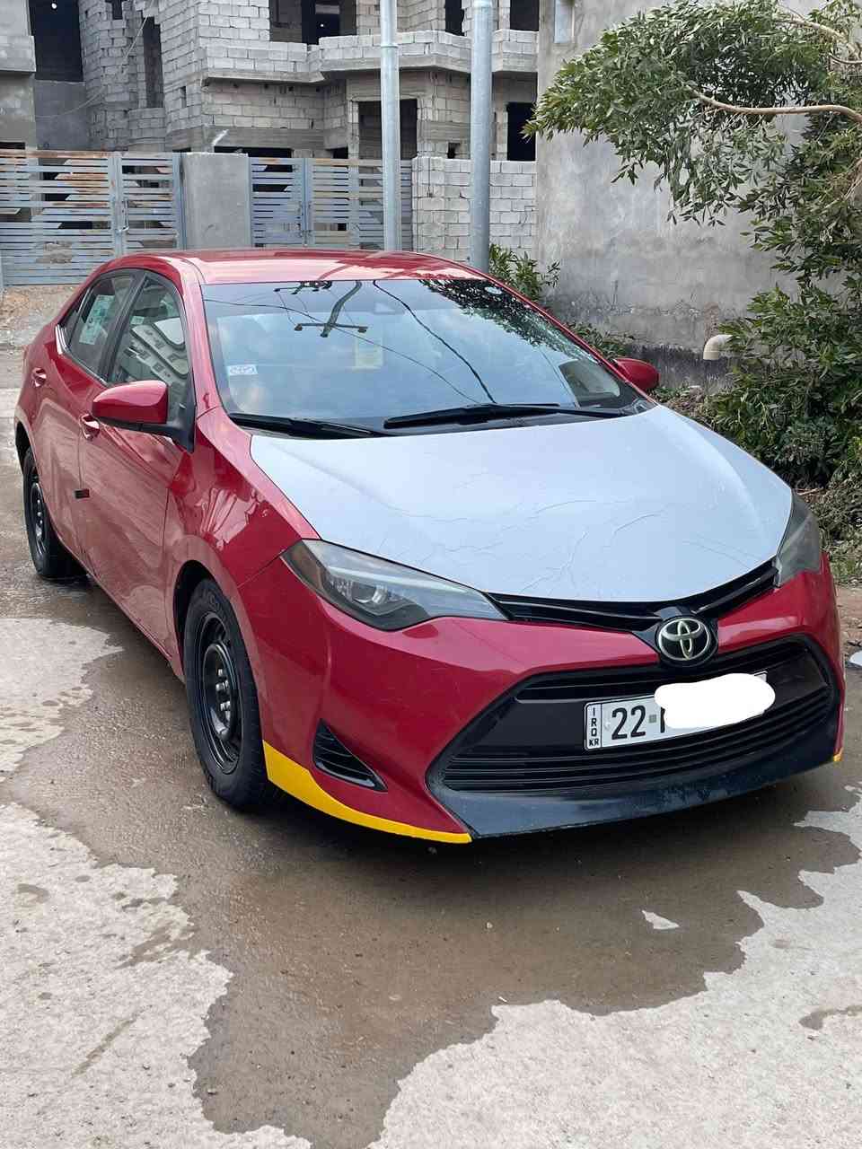 كورلا 2017 وارد امريكي رقم شمالي بسمي حادثه بس بنيد بدون دواخل مكينه وكير صدر تبريد كله مكفول سياره جديده ماشيه 140 سعره 128 وبيه مجال الاتصال *********** تاكد من السونار قبل ماتخابر
