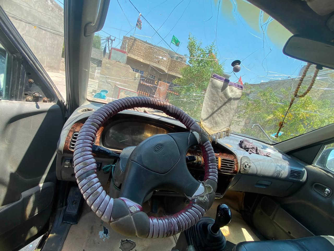 السلام عليكم بريجو مديل 96 محرك كير اكسن جديد صدر نص  بغداد المعامل الحسينية رقم ***********
