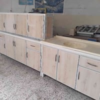 كاونتر • ثلاث قطع • خزائن