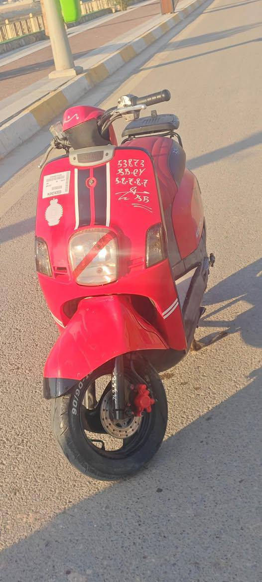 سلام عليك
دراجه بوليس (2010)
الدراجه جديدة كلش مكفوله من كلشي 
مصارلها شهر من نازله من الرمبه 
الدراجه ( كابريتر) 
.
.
مكاني ديالى بعقوبه 
 رقمي موجود واتساب (***********)
