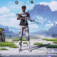 حساب ببجي • مستوى ٥٧ • بي ام فور ثلجي