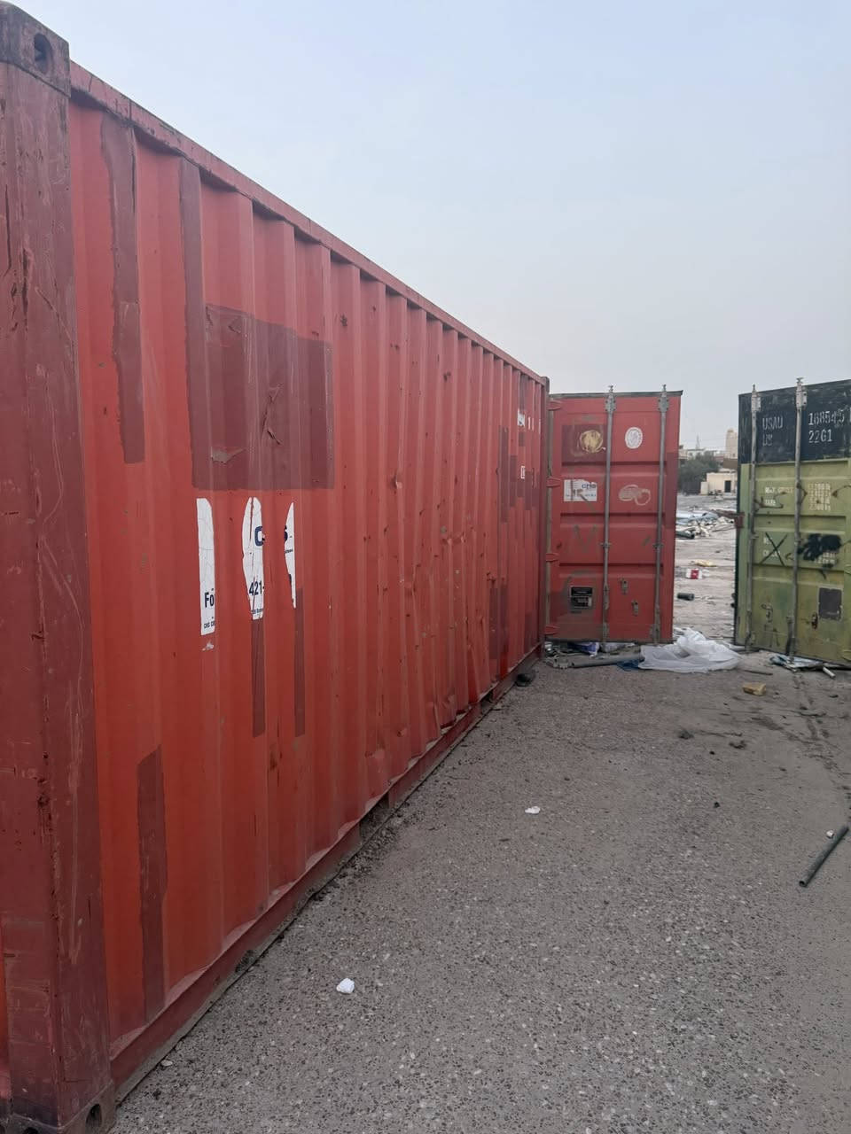 حاويات بيع طول 6 متر ارتفاع 290 الوان شعب
حاويات حديثه نظافة 100%￼ ***********📞
