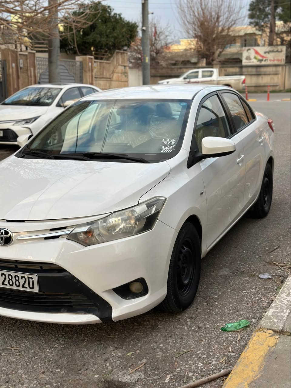 یارس مۆدێل ٢٠١٥ سپی بەفری مەکینە بچوک
دەعامی بۆ دەعامی بەشەرت یەك پەڵە بۆیاخی هەیە 
بێ ناوگرتن بێ قرچ ساردی نیە و کاڵبونەوەی نیە  
گێڕو مەکینە بەشەرت هیچی نەکراوەتەوە
سەنەوی تازەیە تا ٢٠٢٨ بە ناوی خۆمە  
*********** السليمانية, العراق
