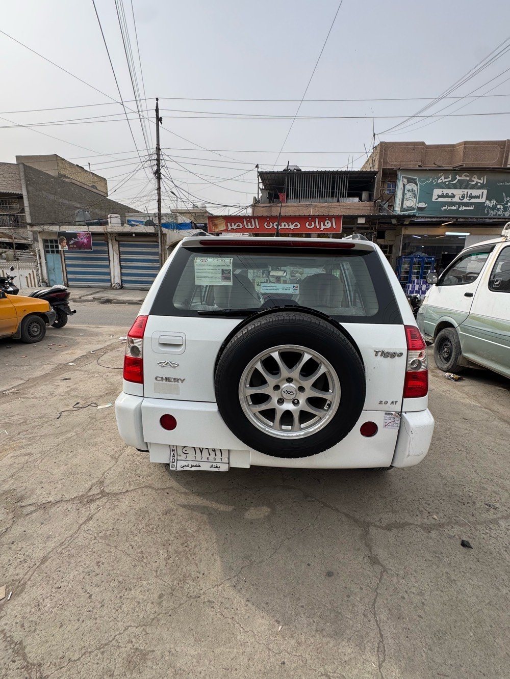 شيري تيكو موديل ١١ محرك ٢٠٠٠ كير ميكانيك السياره مكينه وكير جدد صدر تخم تاير كله شركه جاهزه ع لاخير بدون اي نقص بيها صبغ ربع الجاملغ اليمنه الخشم فقط الباقي كله شركه سعرها ٦٢ 
***********