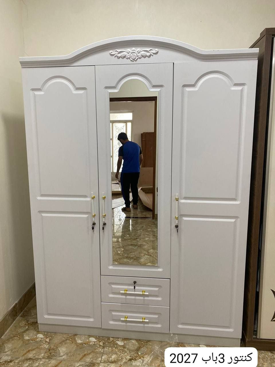 كنتور 
ميز مراية 
سرير 
بموديلات متنوعة واسعار مختلفة 
للحجز والاستفسار مراسلة الصفحة 
#يوجد توصيل لكل محافظات العراق


**إذا كنت صاحب هذا الإعلان وتريد حذفه لأي سبب، رجاءا أرسل رسالة إلى الدعم الفني**