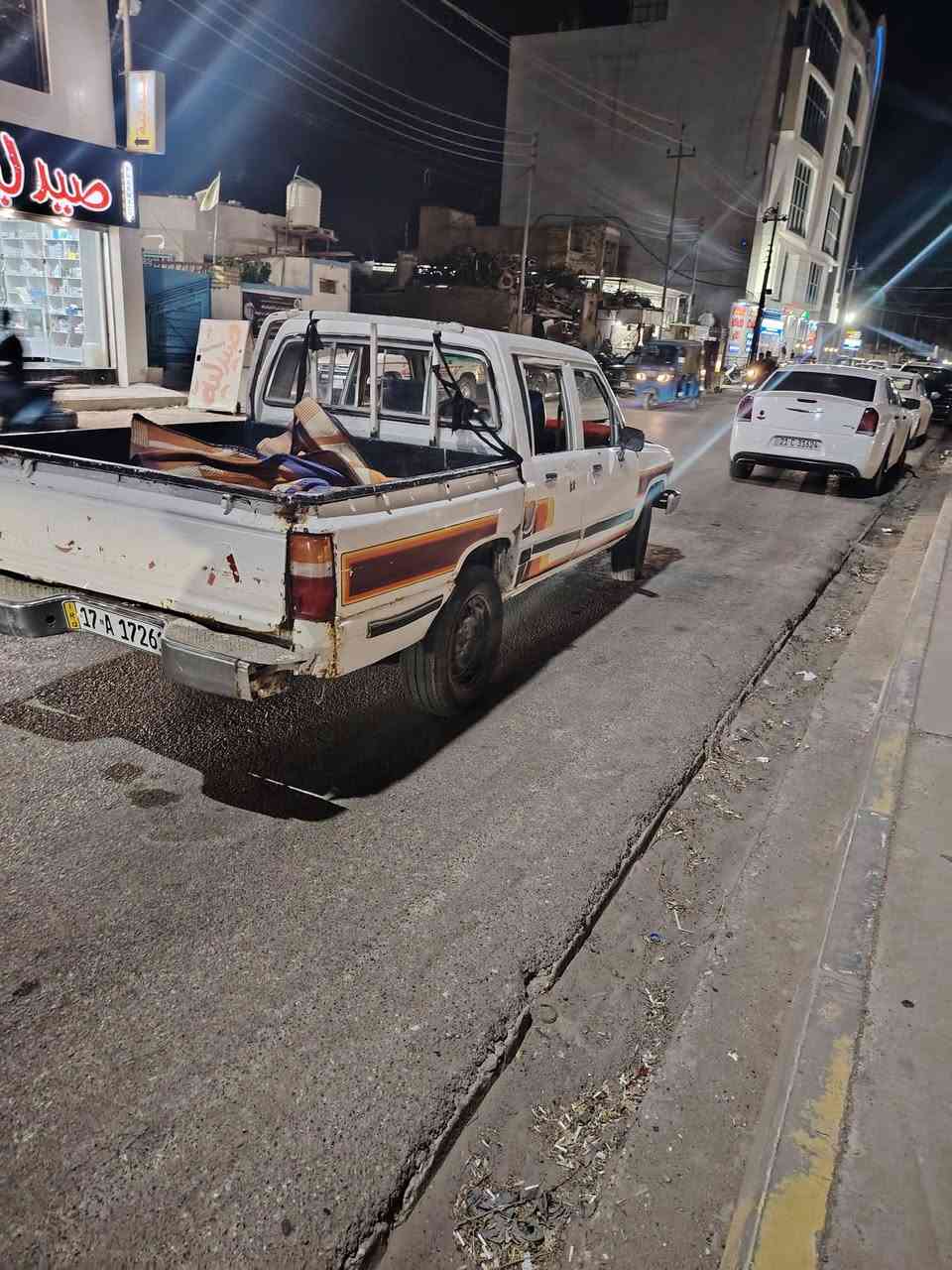 بيكم موديل 86 رقم انكليزي شاصي مكفول سياره باسمي ثاني يوم اداور هزة صار شهرين
المكان ذي قار الرفاعي
السعر 24 
رقم الهاتف ***********
