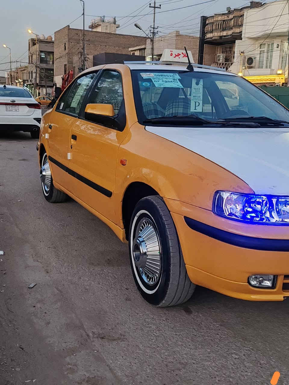 السلام عليكم
سمند موديل 2011 للبيع
صدر أمامي وخلفي جديد تدفئة تبريد تخم تاير رقم بغداد أنكليزي بأسمي
 السيارة جاهزة وهزة جديدة سنوية لل31
هيئة وغرامات مصفرة
السعر 39$بيها مجال قليل
واتساب ***********
اتصال ***********
العنوان: بغداد الحبيبية
