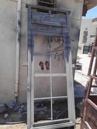 باب رئيسي عرض ١٨٠ طول ١٨٠  سعر ١٥٠ باب هول عرض ١ متر ارتفاع ٢٨٠ ١٥٠  ب...