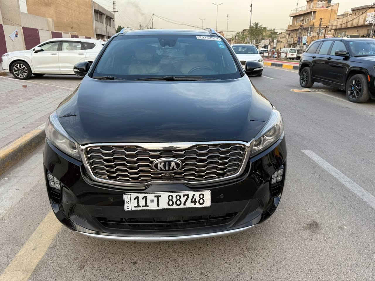 السلام عليكم كيا سورينتو موديل 2016 SXLفول مواصفات 1/1 معروفه مواصفاتهه بصمه منراما تتفهه وتبريد وخزن ميموري كشنات سايد بريك بصمه جنطه كهرباء سبعه راكب
3 قطع تبريد رادارت مري شفط 5 كامرات 6 سلندر سياره حلوه وجاهزه حادثهه جاملغ خلفي وصندوك وبيهه صبغ ابيع حزام بدون ضربه وبدون اي دواخل فقط صبغ صور الحادث مرفوقه مع المنشور السعر (150$)
ورقه استفسار (***********) مكاني بغداد الشعب

