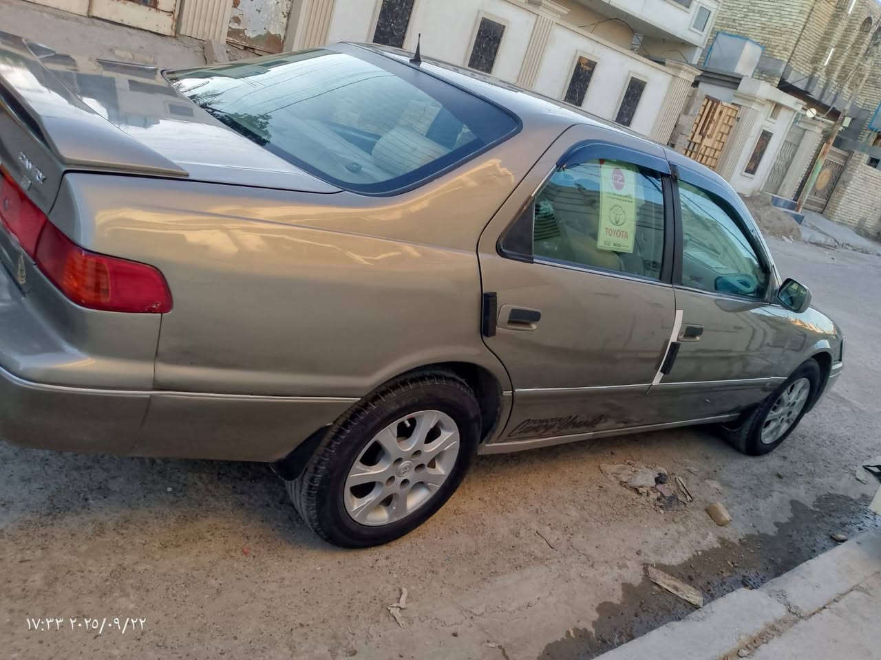 سلام عليكم كامري للبيع وار أمريكي محرك وكير جديد صدر جديد تخم تاي صبغ عام جماليه تبريد شغال لسياره كامله ما تحط عليه الف جاهزه من كلشي رقم بغداد مشروع وطني سنويه 28 لسعر 75 وبيه مجال لمكان فلوجه لهاتف *********** ///***********
