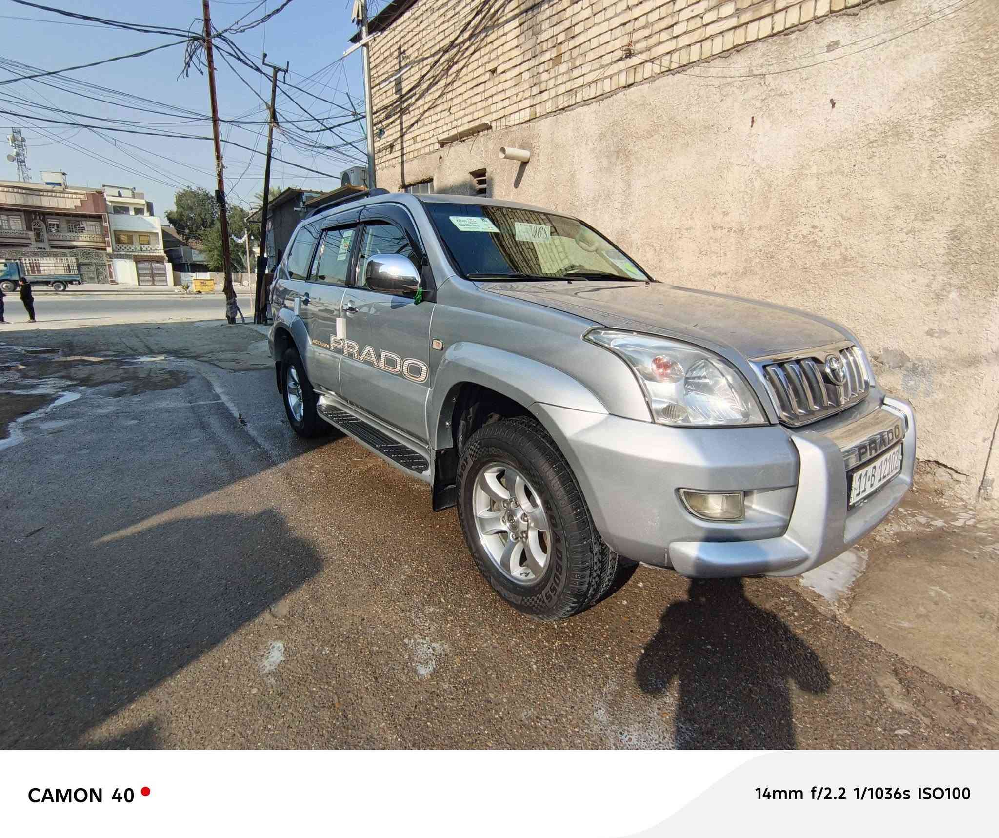 سلام عليكم برادو ٢٠٠٧
للبيع
فقط بيه كلير وبنيد
السياره مكفوله كفاله عامه 
كير 
مكينه
تبريد 
كلهن مكفولات
العنوان:بغداد مدينة الصدر حي الأمانة
السعر:١٦٢ 
الاستفسار
***********
