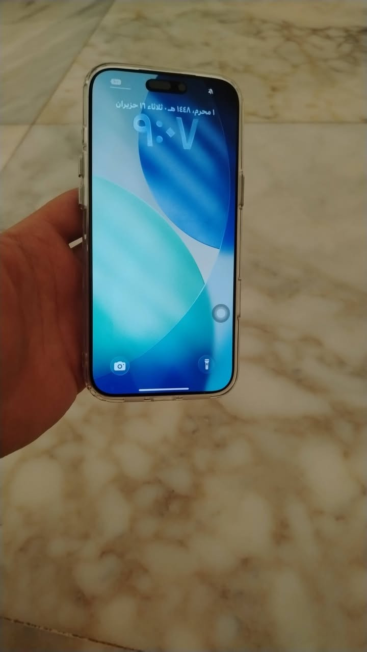 يالله
السلام عليكم
16pro max 
جهاز لون ابيض 
بطاريه ١٠٠ 
مشحون ٢٠٠ مره فقط 
نظافه ١٠٠ وكاله ماستر شرق اوسط
الجهاز استخدام شخصي بسيط كلش، نظيف بحاله الوكاله 
بي بكسل خلف الشاشه ضرره فقط مامفتوح مامصلح وشرط الفحص
سعره خاص ومناسب وي السوك حاليا 
ملحقات كامله 
واتساب فقط
***********👉🏻
@إشارة👆🏻
