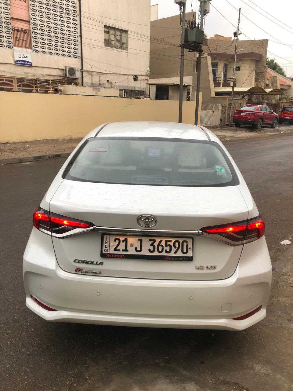 سلام عليكم
كورلا 2023 جيهان (يابان ام الضمان)

كفاله عامه من الشخط والرصعه والبارد 
ماشية ٣٥ الف 
فول عدا الفتحة 

السعر ١٨٦$ بيهه مجال 

مكان بغداد زيونة 

***********
