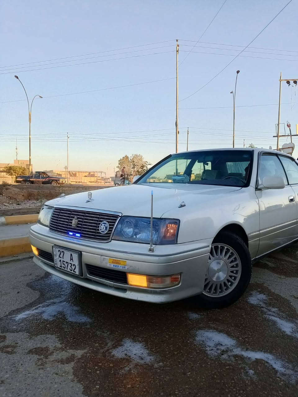 للبيع راس اثور مديل 95 سياره فول اكرستال سياره مكفوله من صبغ وضربه والكص ونقل جثه والعيب الشرعي رقم انكليزي ذي قاره بسمي مشروع وطني سنويه جديده محرك 3000 سعرر 97. مكان ذي قاره غراف الشراي يتصل))(***********)
