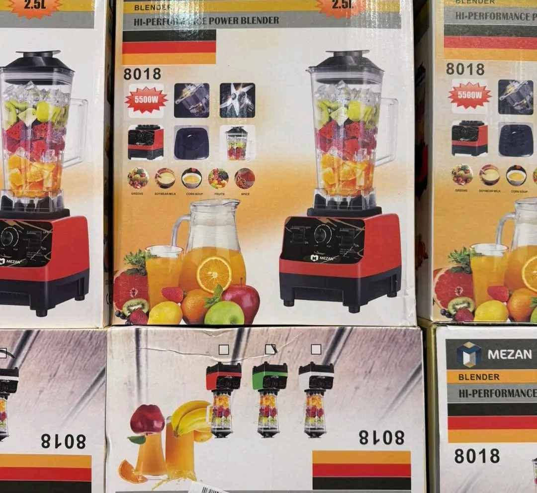 🔥🥤 خلاط MEZAN بقوة 5500 واط 
يسحق الثلج، يطحن الحبوب، ويجهز العصائر والشوربات بسرعة
شفرات ستانلس ستيل و تحكم بالسرعة لخلط ناعم 
يتوفر خدمة توصيل لجميع المحافظات بغداد, العراق


**إذا كنت صاحب هذا الإعلان وتريد حذفه لأي سبب، رجاءا أرسل رسالة إلى الدعم الفني**