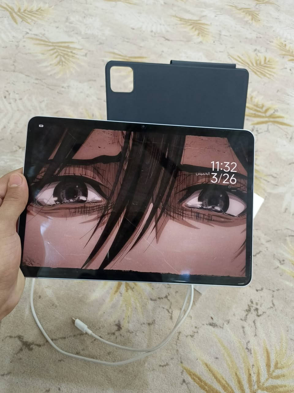 للبيع Xiaomi Pad 7 جهاز اخو الجديد مع كامل ملحقاته جهاز نضيف زلغ مابي سعر 360 وبي مجال بسيط المكان بابل الرقم ***********
