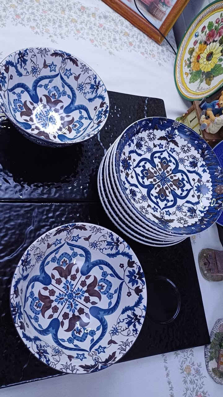 سيت بوهيمي اسباني يتكون من 
٦ صحون كبار عميقة ب ٩٠٠٠
٢ كاسات مرق كبار ب٣٠٠٠
السيت ب١٢ الف فقطط 

توصيل كل العراق ب٤٠٠٠

#اناقة #مطبخي #العراق #اسبانيا #بوهيمي


**إذا كنت صاحب هذا الإعلان وتريد حذفه لأي سبب، رجاءا أرسل رسالة إلى الدعم الفني**