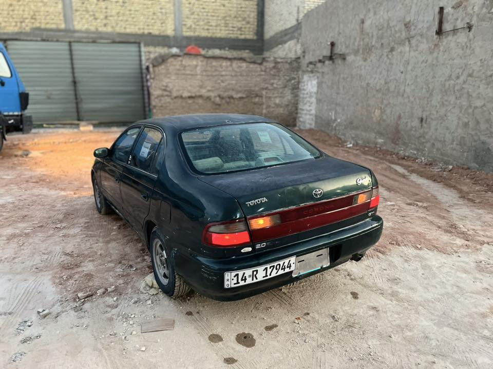 للبيع كرونا نفخ
السيارة جاهزة ما ناقصه برغي 
محورة تحوير شبه البلادي
كير مكينة ع الشرط 
كير اوتو حدادية وسط
رقم انكليزي مداور ثاني يوم
سنوية ما ساقطة لل٢٧
كهربائيات كيجات كلهه شغالة دواخل نظيفة  
مكان السيارة بالنجف وراعيها بالنجف 
السعر 39
للاستفسار ***********
