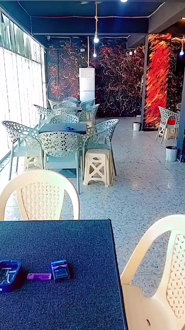 سلام عليكم تم افتتاح كوفي بلي زون
سعر النركيله 5تالف مع الشاي والماء جميع الخبطات 
سعر العصائر 2الفين دينار مكسيكي ماهيتو وعصائر طبيعي 
 وتخفيضات على رمضان كل اربع نراكيل 5 مجاني 
مع تخفض البلايات والبليارد 
ونتضرو بطولات ابلي وبليارد وراق ودومنه 
جوئز تليفونات وايبادات وكيوبات شرفونه 
ونراكيله طبيعي 7تالف 
الموقع السيديه الضباط 
الستفسار ***********
