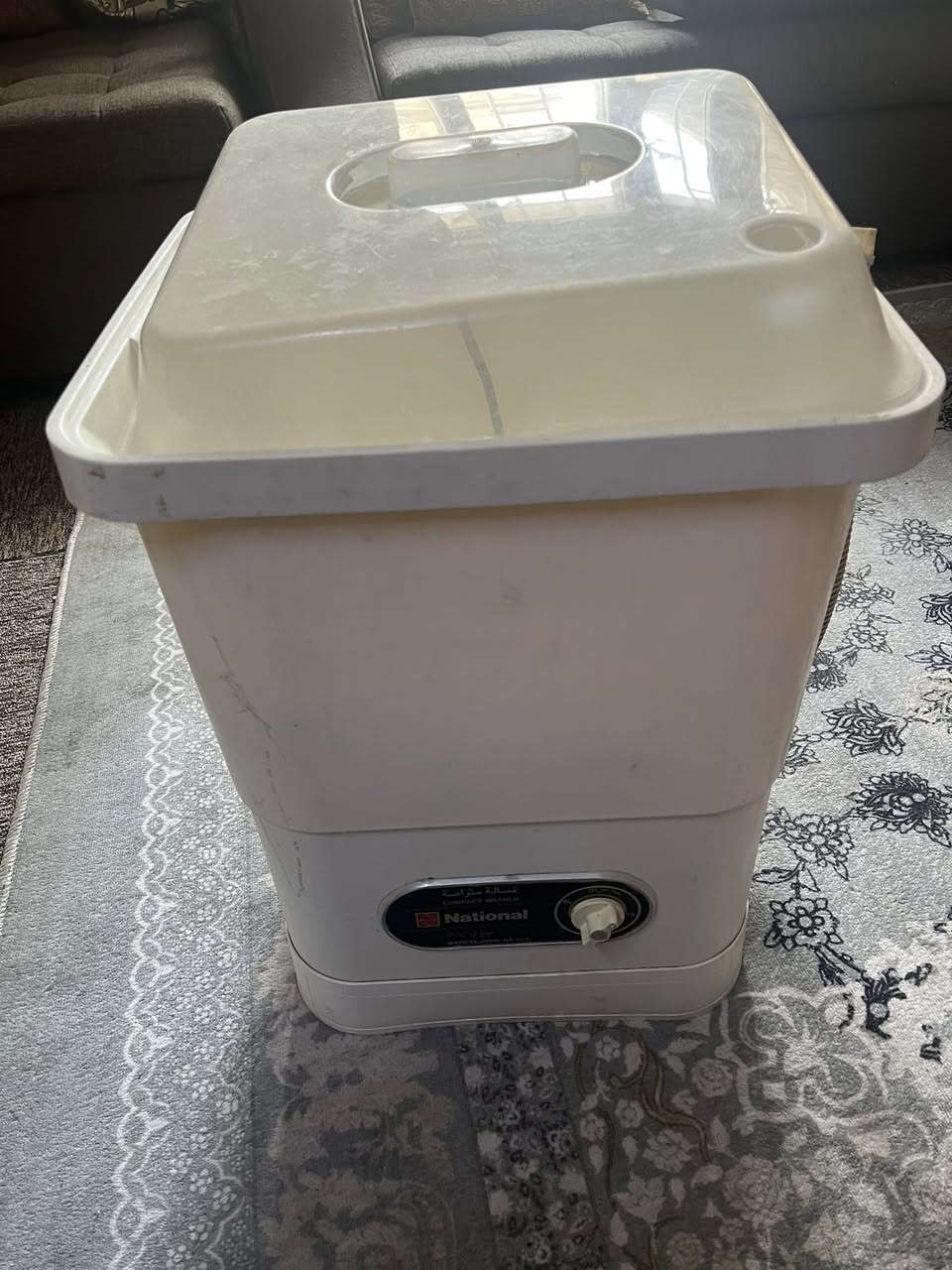 غساله ملابس صغيره ماركه ناشينل مستخدمه شغاله الي يفيده يراسلني ويعطيني سعر بيها


**إذا كنت صاحب هذا الإعلان وتريد حذفه لأي سبب، رجاءا أرسل رسالة إلى الدعم الفني**