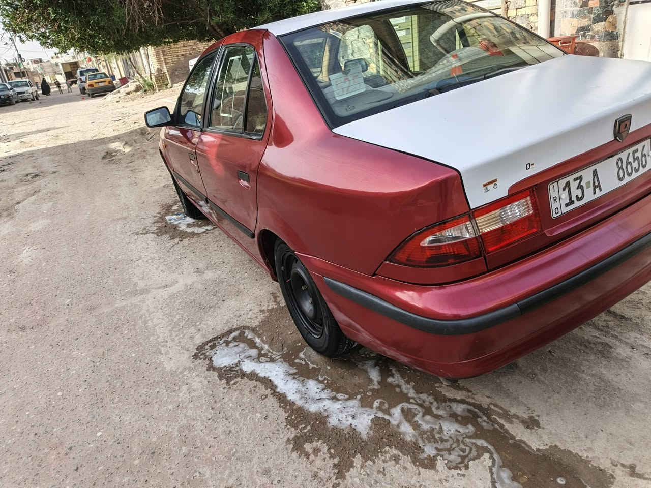 سمند ١٢ بيهه رشات صبغ جاهزة للخير مكينه كير حداده تبريد للبيع السعر ٤٣ /*********** شرط التحويل اسوي مكاتبه مرورية خاص مارد
