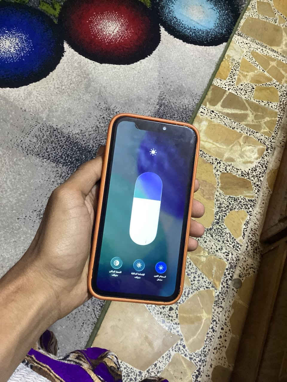 ايفون 11 عادي ذاكرا 128 مبدل شاشه وبطاريه فطر بشاشه خفيف فيس ايدي واكف كفر ويا سعرا 175 مكاني بغداد الحبيبيه ***********
