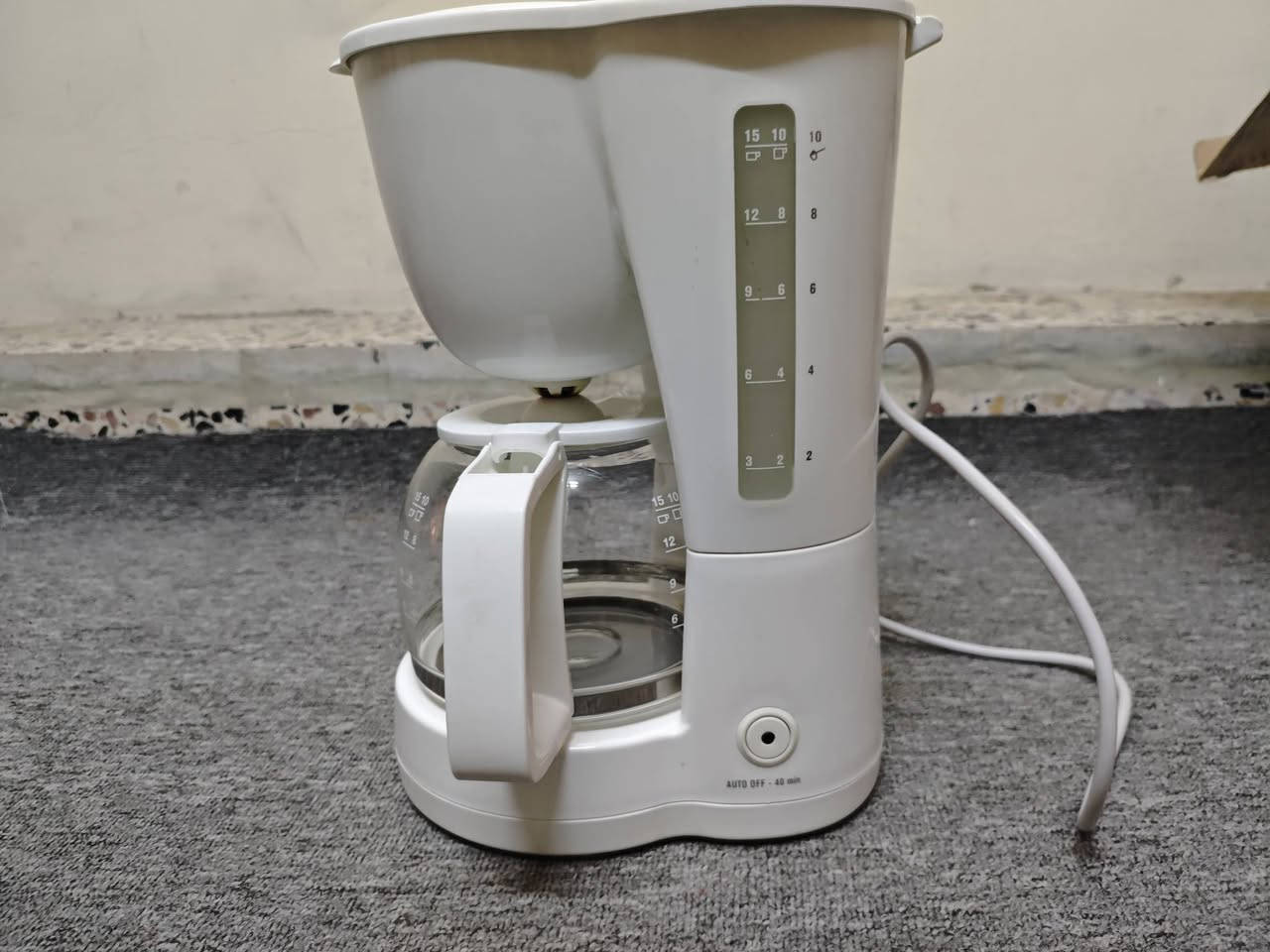 🔥 AEG 🔥
ماكينة قهوة فلتر AEG PerfectTime KF 1360
☕ تسوي تقريباً 10–12 فنجان
💧 السعة تقريباً 1.2 لتر (1200ml)
⚡ القدرة: 1060W
💰 السعر: 20الف
📩 للتواصل: خاص


**إذا كنت صاحب هذا الإعلان وتريد حذفه لأي سبب، رجاءا أرسل رسالة إلى الدعم الفني**