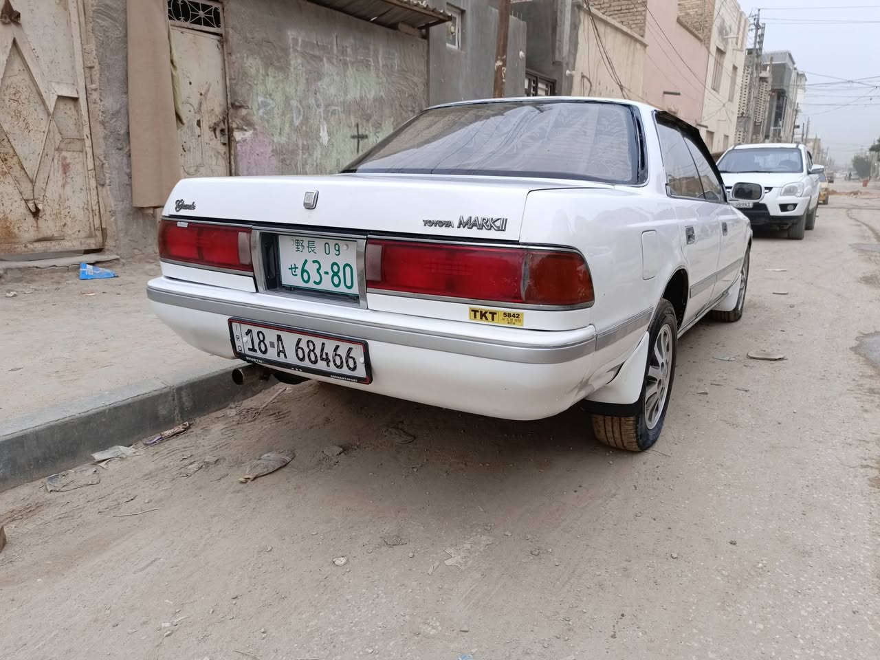 سلام عليكم من رخصة الأدمن ادمن وافق
سياره مارك عضم موديل 1992 فلات 6 سلندر
2500 مكينه وكير كفاله شرط سياره بأسمي 
تحويل ثاني يوم سنويا لل29 صبغ عام للجماليه دبلات ماصار شهر من بدلتهن رقم بابل انگليزي
 سيار نظافته كدام عينك 
100/100 للبيع او مراوس حسب القناع
للاستفسار الاتصال على الرقم ***********
متواجد واتساب  وفيسبوك سعر 57 وبيها مجال للبيع او المراوس
